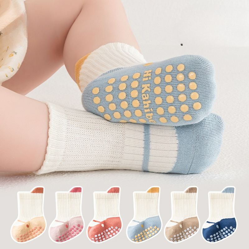 Unisex Baby Socks Non Slip - Детские носки для ходьбы A-Class, весна-лето