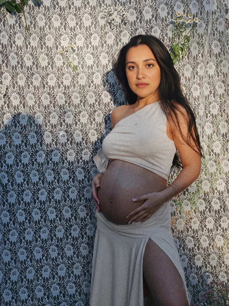 Maternity Wear - Платья для беременных с открытыми плечами,