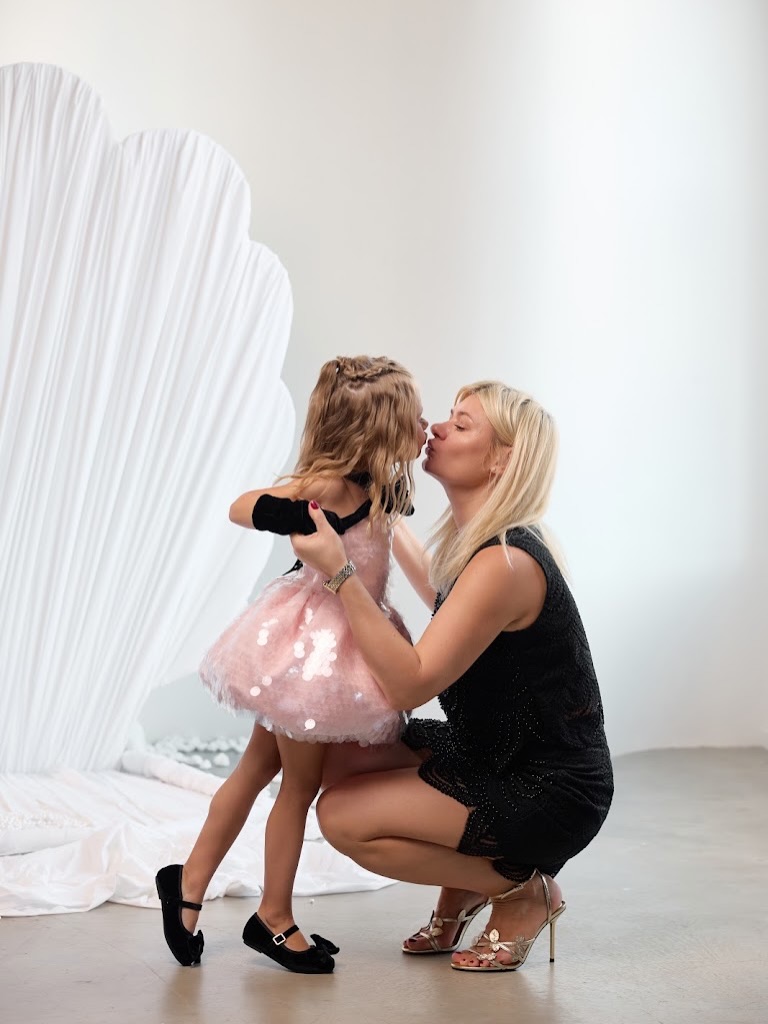 Розовое платье из тюля с пайет – обзор и цена Toddler Girl Tulle Party Dress