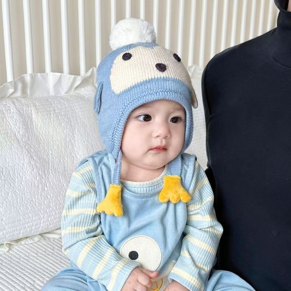 Милая вязаная шапочка с ушками – обзор и цена Infant Beanie Hat With Ears