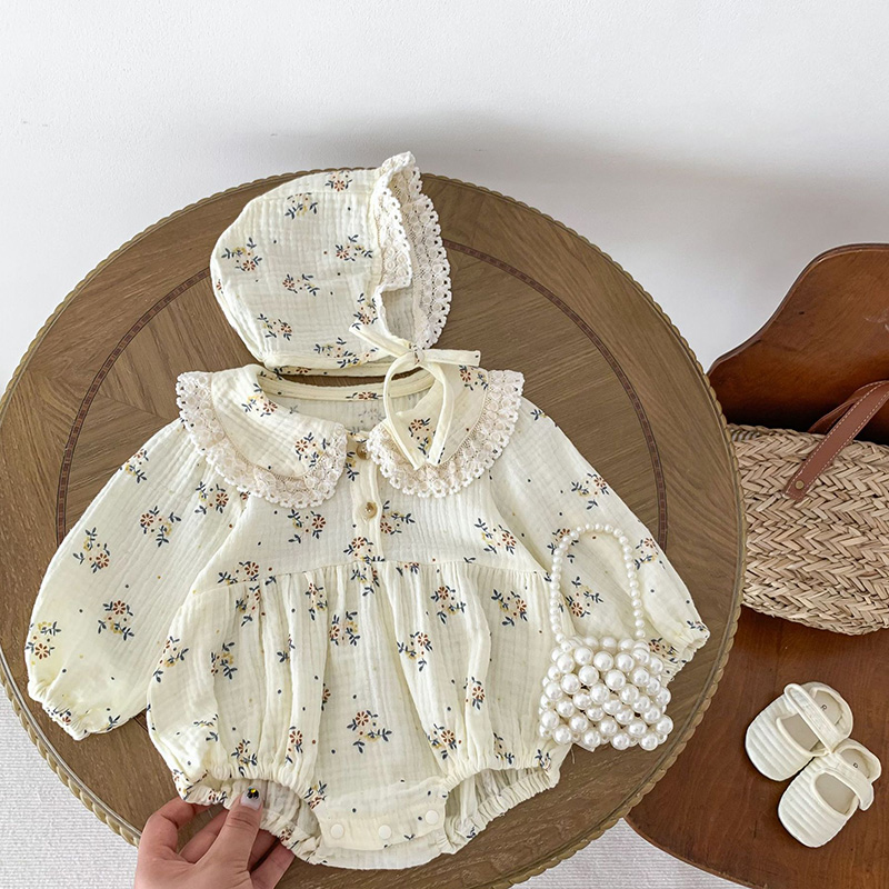 Весенний комбинезон для новоро – обзор и цена Newborn Baby Girl Romper Floral