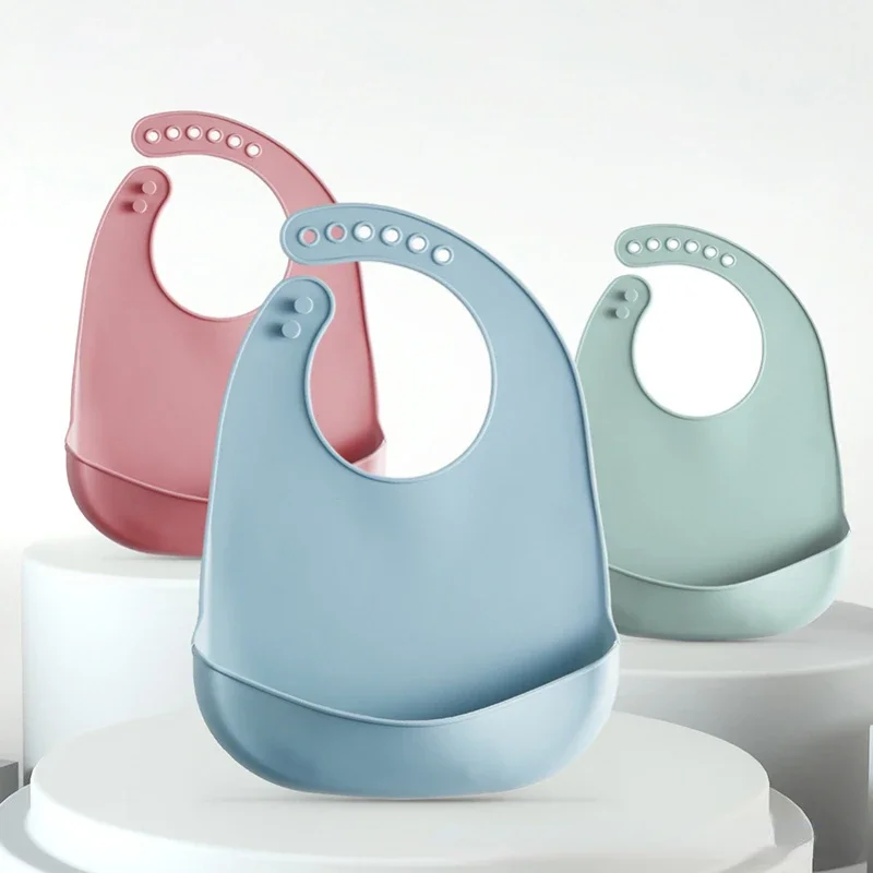 1 шт. силиконовый нагрудник-сл – обзор и цена Waterproof Baby Bibs Silicone