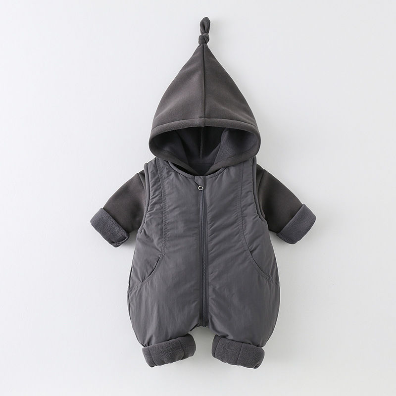 Зимний утепленный хлопковый де – обзор и цена Cotton Baby Onesies Zipper