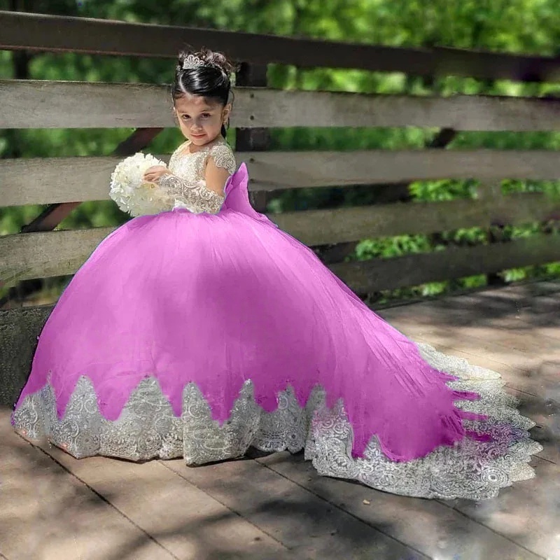 JDY платье принцессы с цветочн – обзор и цена Toddler Girl Tulle Party Dress
