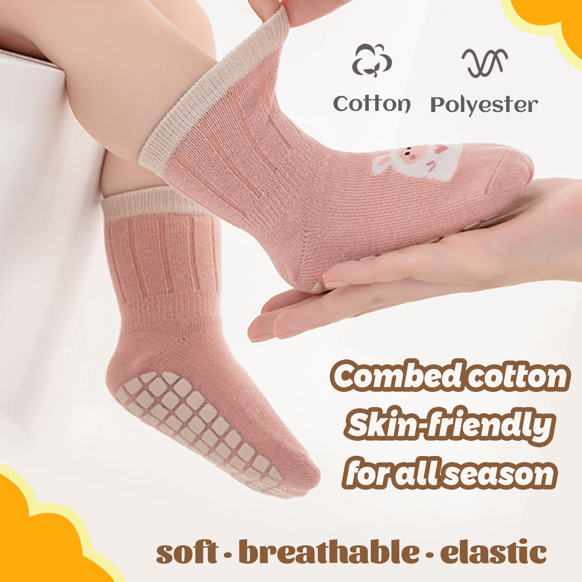 Носки с противоскользящей подо – обзор и цена Unisex Baby Socks Non Slip