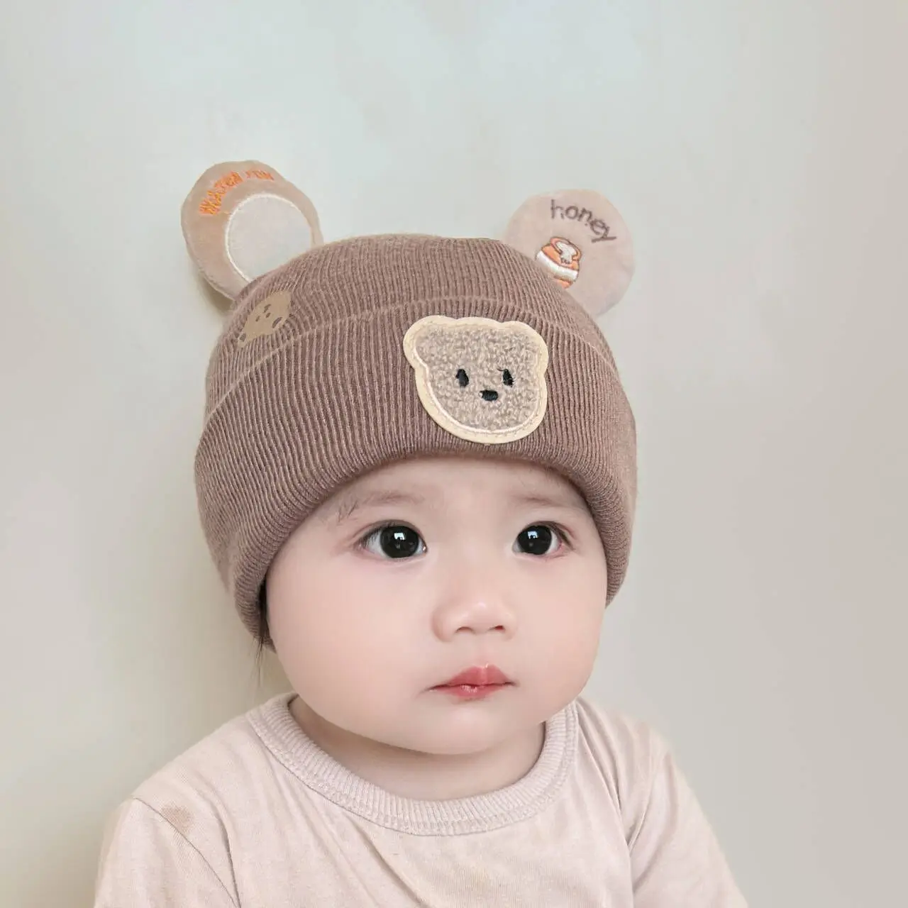 Зимняя теплая детская шапка-би – обзор и цена Infant Beanie Hat With Ears